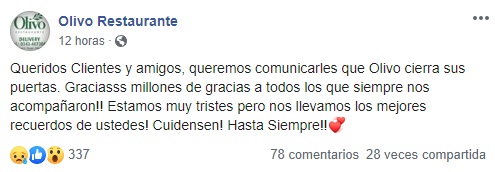 olivo redes mensaje cierre